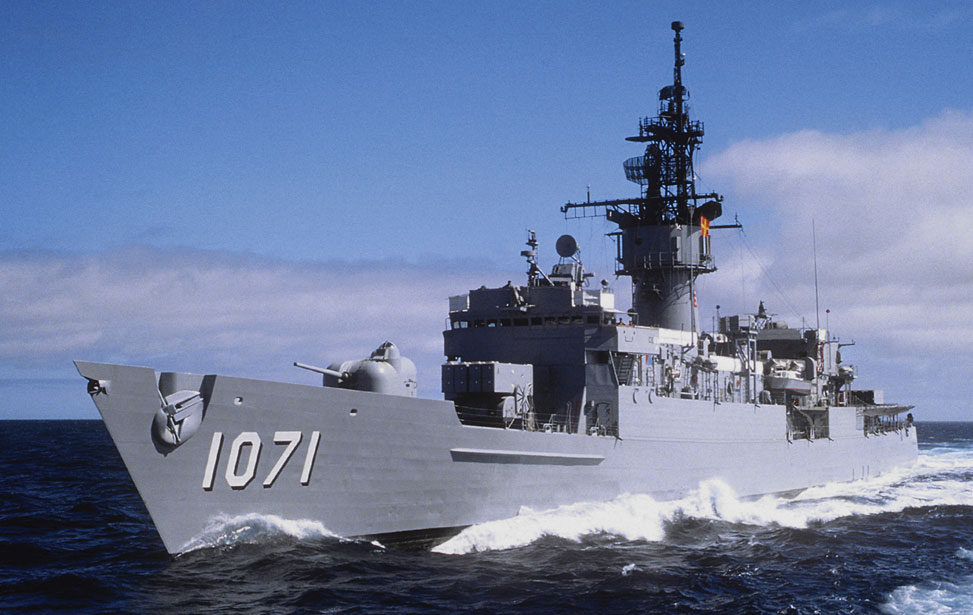 Aerospace and Defense Category Ship on Ocean