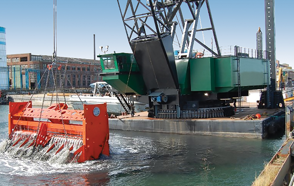 Largest Barge Dredge