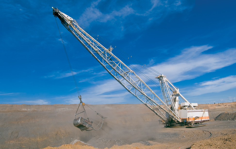 Dragline Mine Application