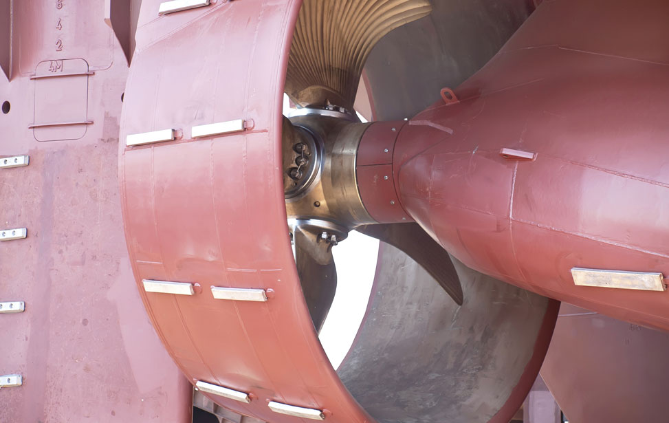 Ship Propulsion Shaft detail